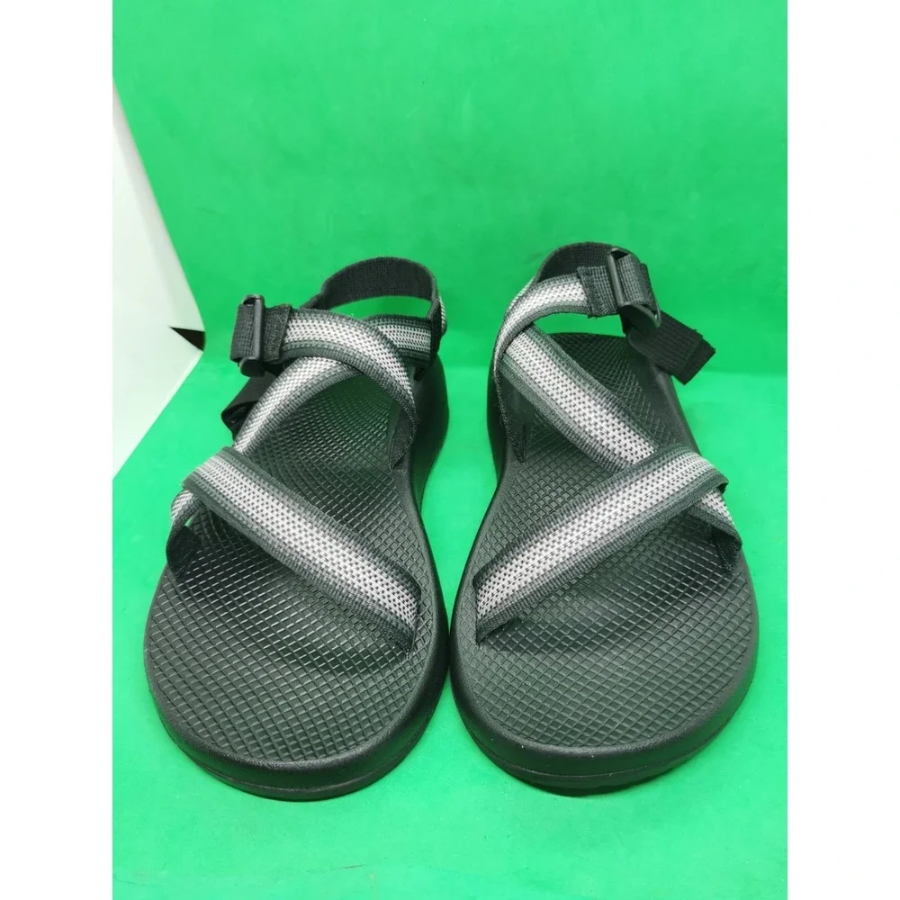 Chaco Z/1 Classic Split Gray Comfortable Sandal Men's US Size 10 Great